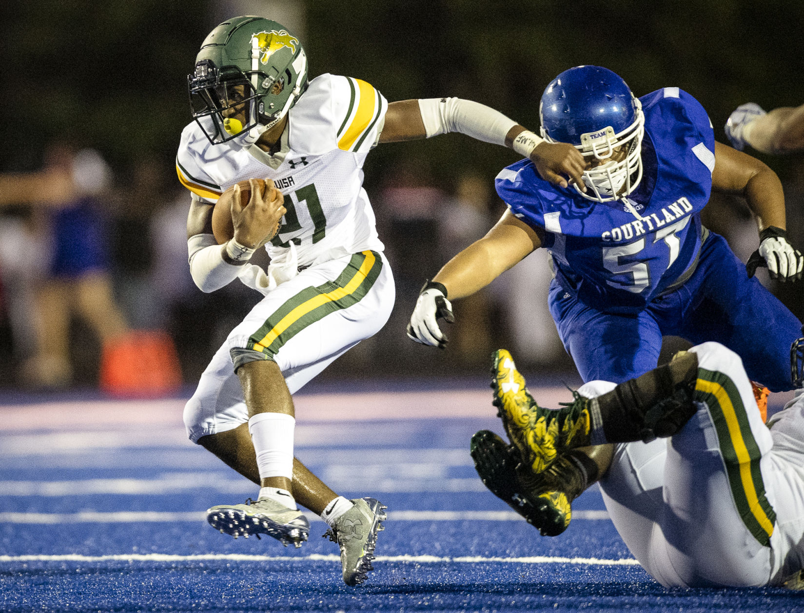 Louisa at Courtland football